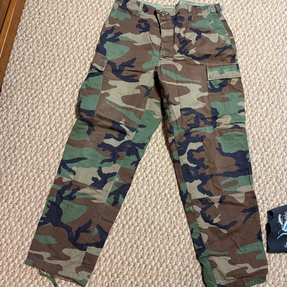 Camo Cargo Pants